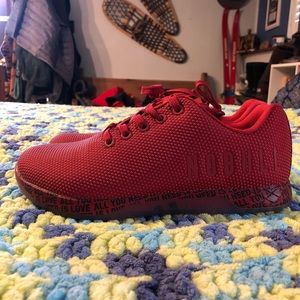 NEW NoBull red trainers size 9